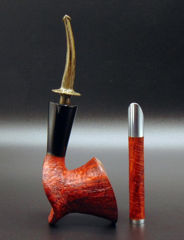 Rdpipes 199 Blasted Freehand Dublin w/ Tamper